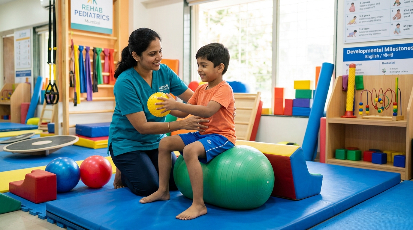 Home child physiotherapy